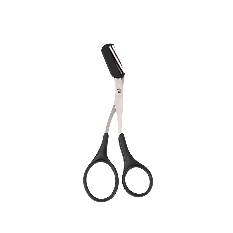 Precision eyebrow trimmer scissors with comb - a scratch free hair removal and shaping tool suitable for both men and women 6