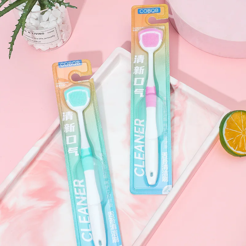 Soft Silicone Tongue Scraper – Oral Cleaner for Fresh Breath