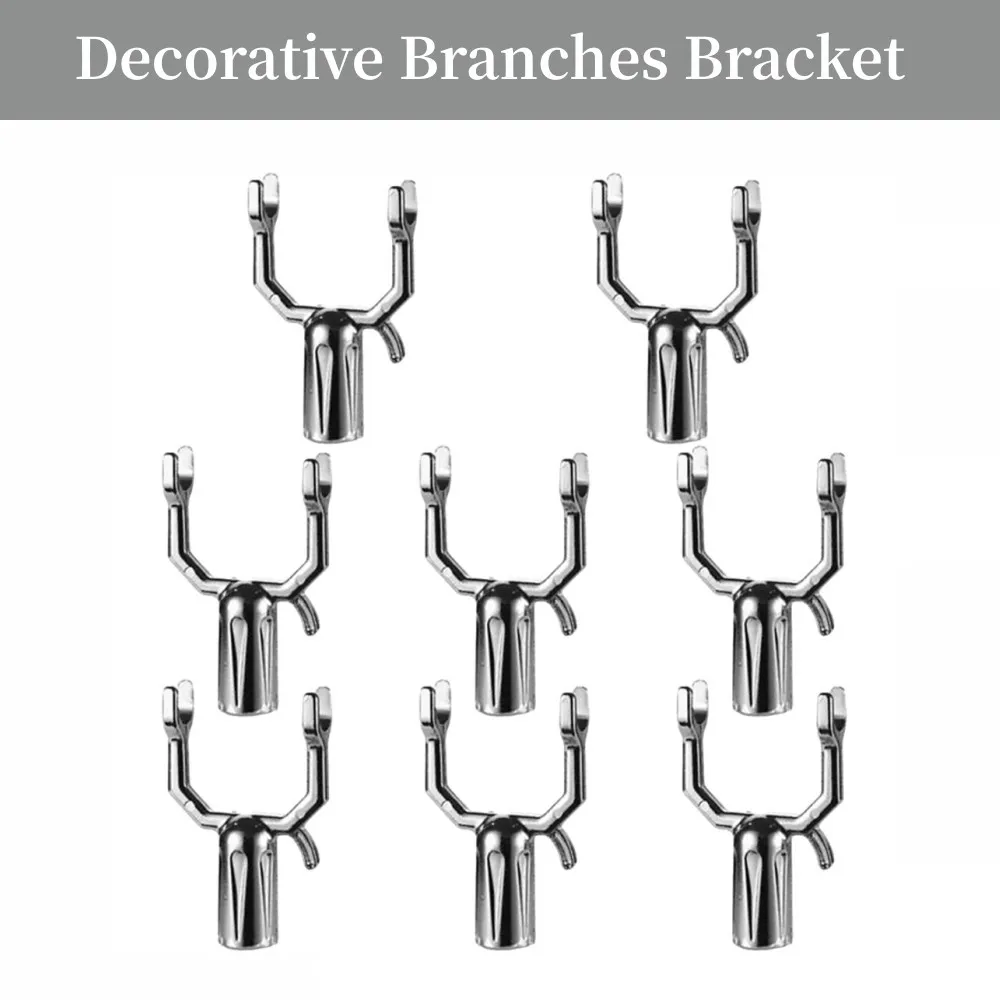 Silver Tree Brace Metal Branch Crutch Tree Branch Support For 5pcs