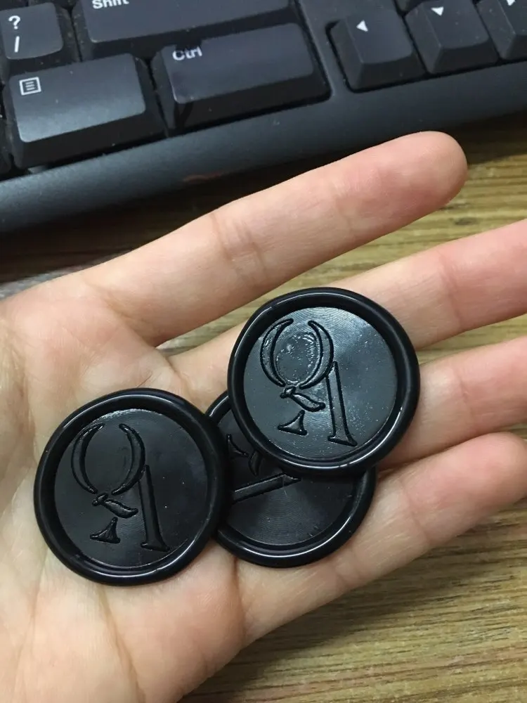 Wax Seal Stamp Wax Seals With Adhesive Backing Personalized Stick Acrylic Invitation Envelopes