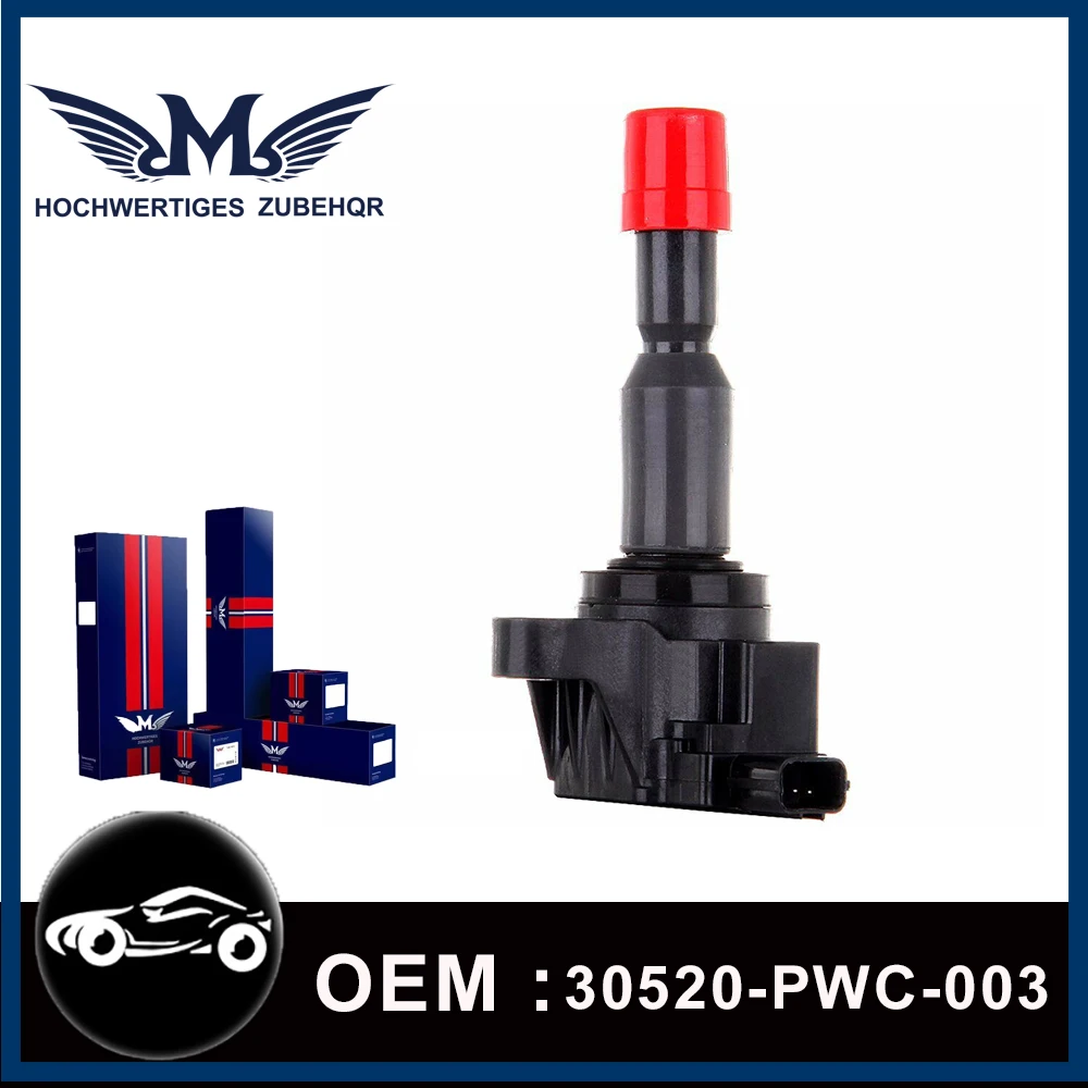 

M 30520-PWC-003 Ignition Coil For HONDA AIRWAVE FIT II JAZZ 1.3L 1.5L 2002-2008 30520-PWC-S01 30520-PWC-013 CM11-110 CM11110