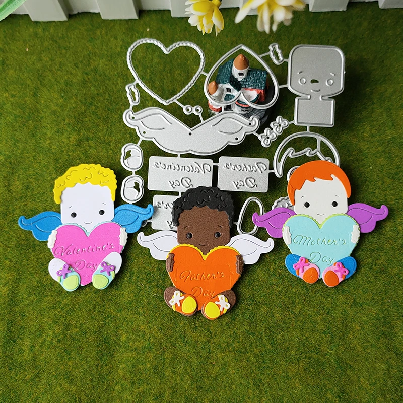 

New Father's day mother's day Valentine's day metal cutting die mould scrapbook decoration embossed photo album decoration