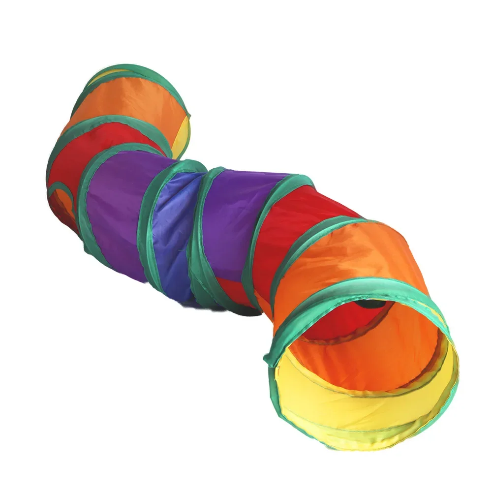 Foldable Pipe Ferret Supplies Hamster Toys Small Pet Channel Fun Tunnel Guinea Pig Toys hamster toy maze hamster cage tunnel small pet tunnel