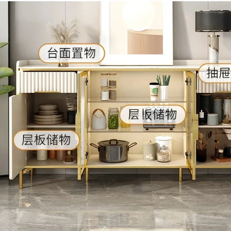 Art Side Panel Modern Wooden Countryside Style et Design Side Panel Corner Living Room Kitchen Furniture