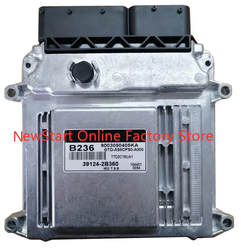 39124-2B360 New ECU Original Car Engine Computer Board Electronic Control Unit B236 MG7.9.8