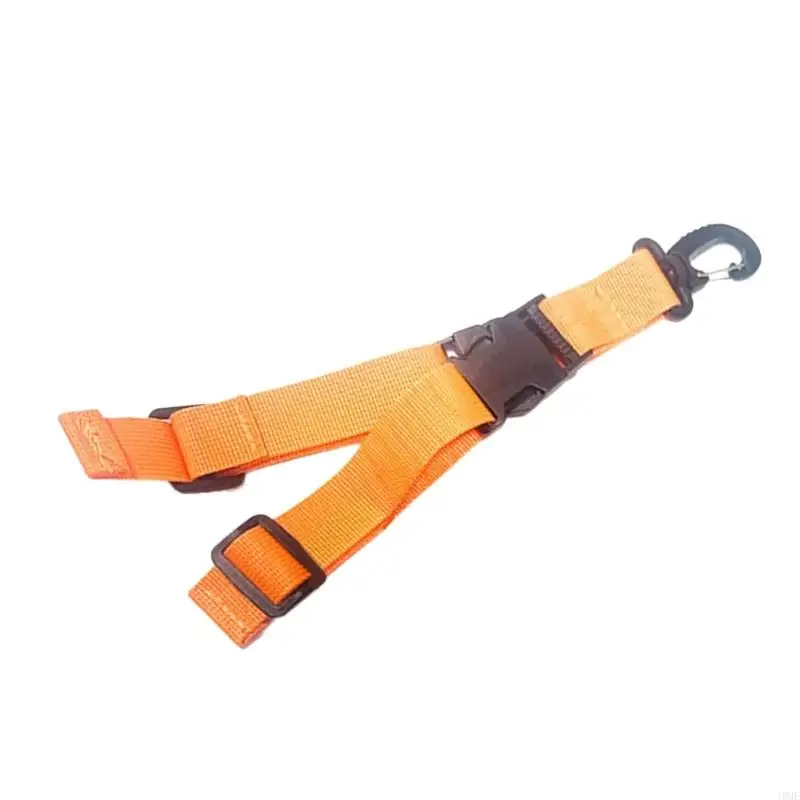 Scubas Diving Fin Mask Holder with Swivels Clip, Diving Flippers Keeper Quick Releases Buckle Webbing Belt for