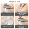 2In1 Portable Dish Soap Dispenser Liquid Soap Pumps Container Detergent Press Box With Sponge Kitchen Bathroom Washing Accessory 5
