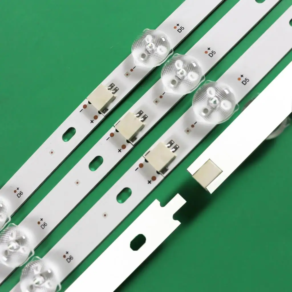4개 LED 백라이트 스트립 50PUS6504/12 50PUS6554/12 50PUS6554 50PUS6504 LB-DM3030-GJD3X3504X11AM92-1-Y