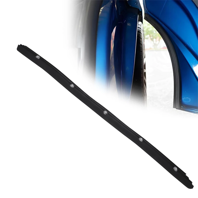 VW 트랜스포터 MK5 2003-2015 멀티밴 MK5 2003-2015용 좌/우 앞바퀴 아치 웨더스트립 씰 7H0837565A 7H0837566A