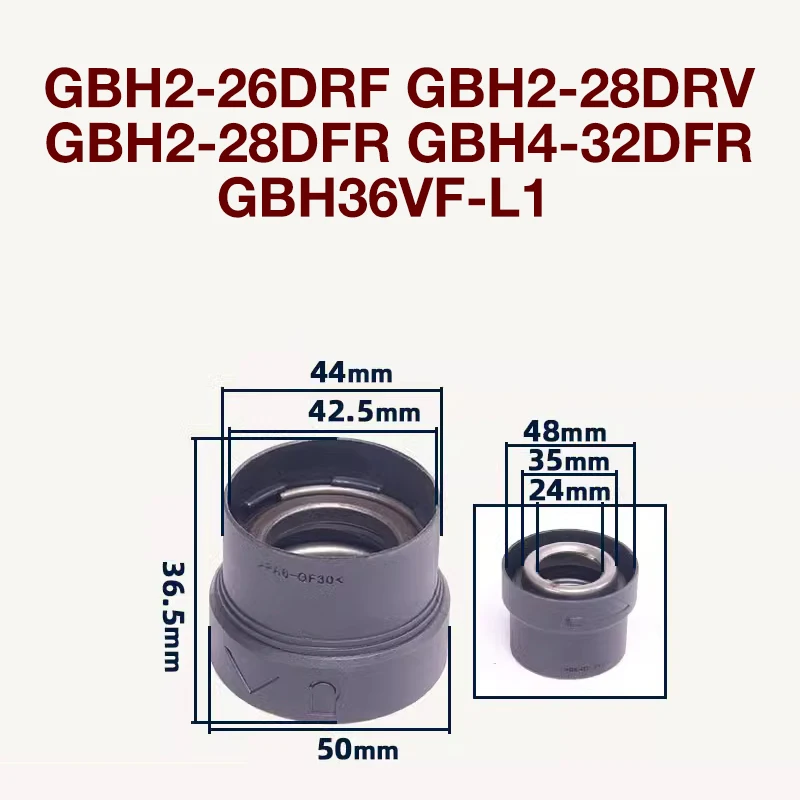 Hammer Medium ferrule Conversion sleeve for Bosch GBH2-26DRF 2-28DRV GBH4-32DFR 36VF-L1 Power tools Replacement parts solder paste melting point 183℃ medium temperature solder paste smd soldering materia weldingl components and parts