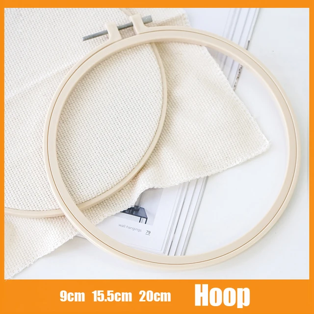 Square Embroidery Hoop Wooden Gripper Strips For Punch Needle Frame With  Needle DIY Embroidery Sewing Cloth Painting Quilting