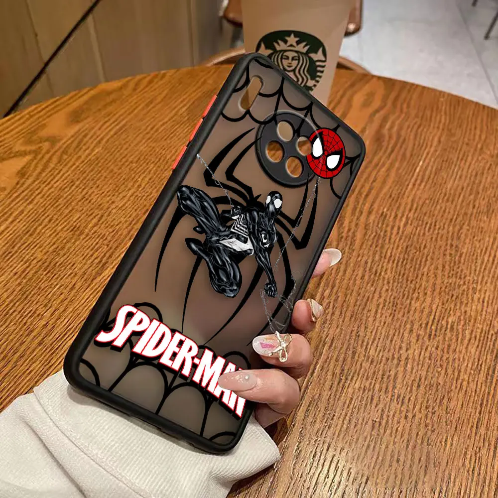thumbnail image 1 of Funda mate para Huawei Y6P P50 P40 P30 P20 MATE 40 30 20 PRO PLUS Y7P Y8P Y9 Funda Coque Capa Shell Marvel Spider-Man Combo, 1 of 5