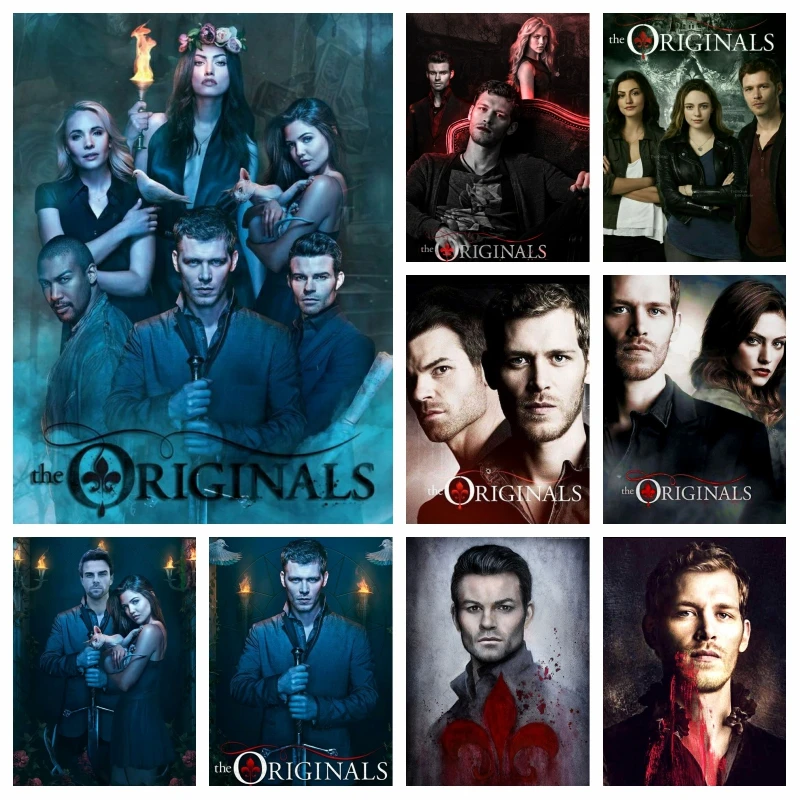 

The Originals Horror Vampire AB Diamond Painting Kit Klaus Mikaelson Photo Art Full Square Drills Cross Stitch Mosaic Wall Decor