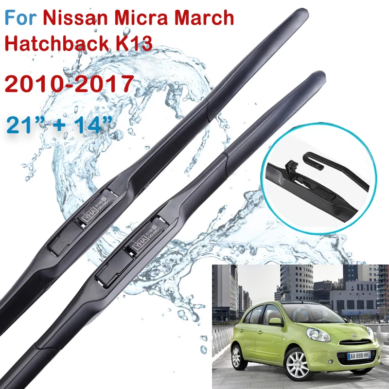 ForNissanMicraMarchHatchbackK1320102016CarFrontRearWiper