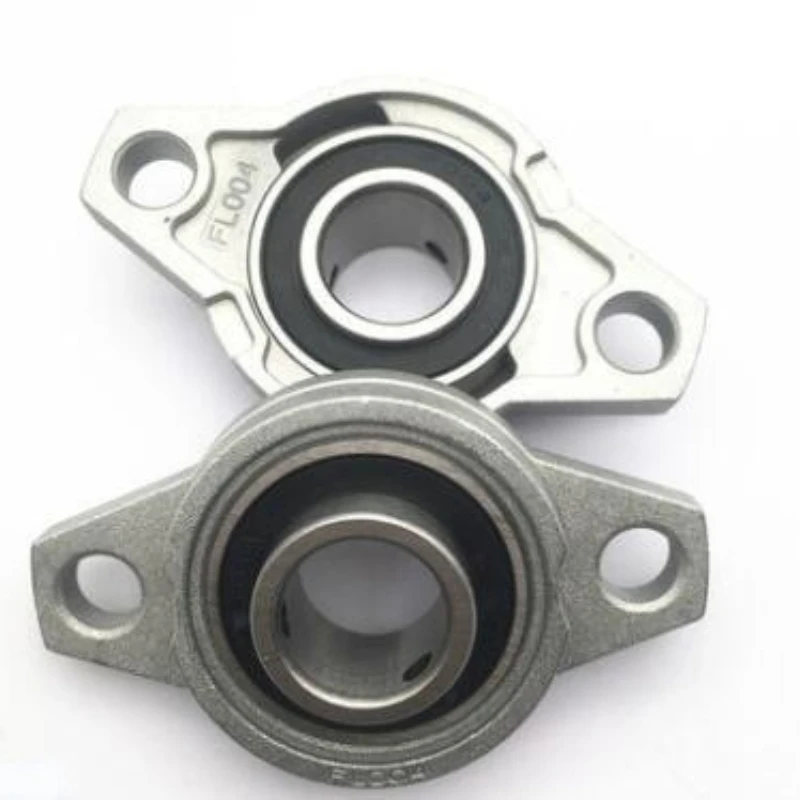 Spherical Bearings 1 piece 8/10/12/15/17mm KFL Bore Diameter Zinc Alloy Pillow Block Flange Bearing KFL Series spherical bearings rod end bearing hybrid ceramic bearing ball bearings metal shielded ball bearings oil bearing linear bearing