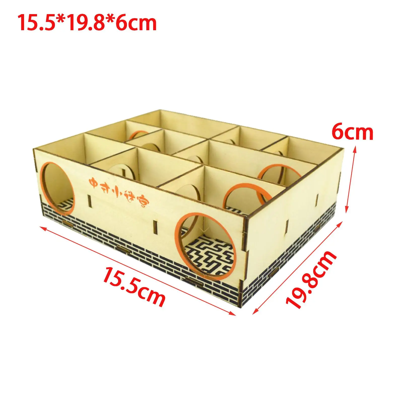 Hamster Maze Hamster Maze Tunnel Activity Sports Play Toys Wooden Labyrinth
