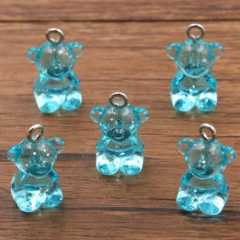 394 Charm Pendenti Per Gioielli Fai Da Te - Forme Colorate Per Collane, Bracciali E Orecchini - Foto 4