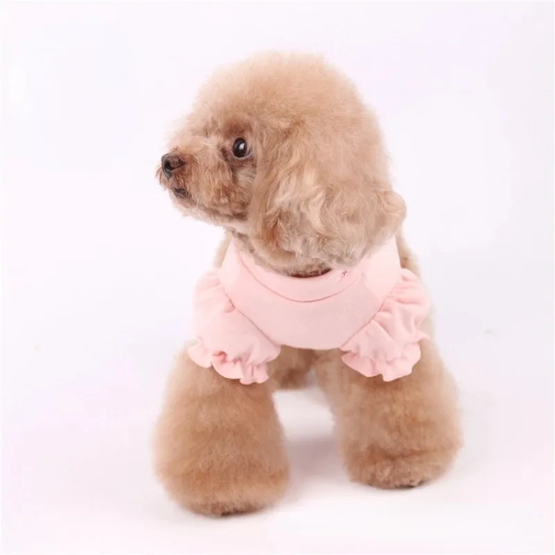 Flower Cotton Pet Clothes For Small Dogs