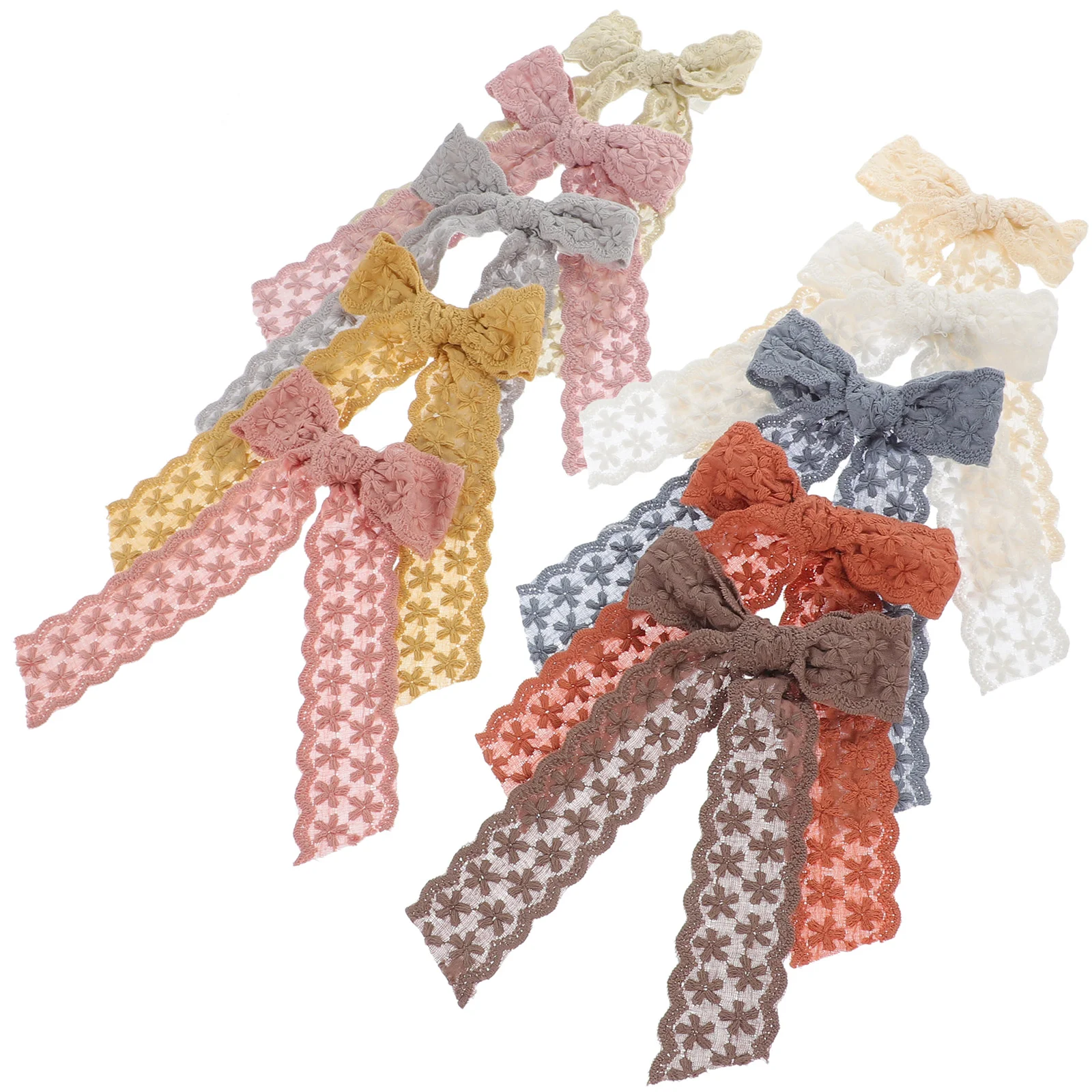 

10 Pcs Hair Barrettes Vintage Hairpin Girls Bow Clips Hairpins Bows Decorative Miss