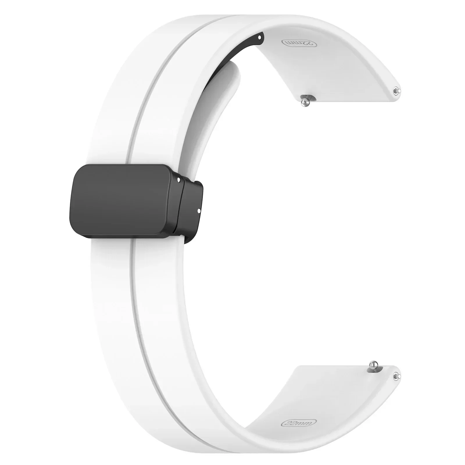 Magnetic Silicone Sport Strap for Smartwatches - Premium Watchband Accessory