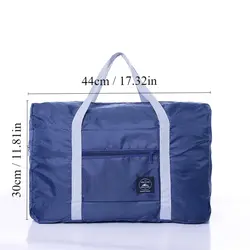 Multifunctional Waterproof Folding Travel Bag - Large Capacity in Red/Navy/Green (1Pc Navy)