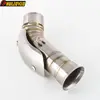 For KTM 890 DUKE 2021 2022 890 DUKE R 2020-2023 890 DUKE GP 2022 2023 Motorcycle Exhaust Middle Link Pipe ID: 51mm Exhaust Can