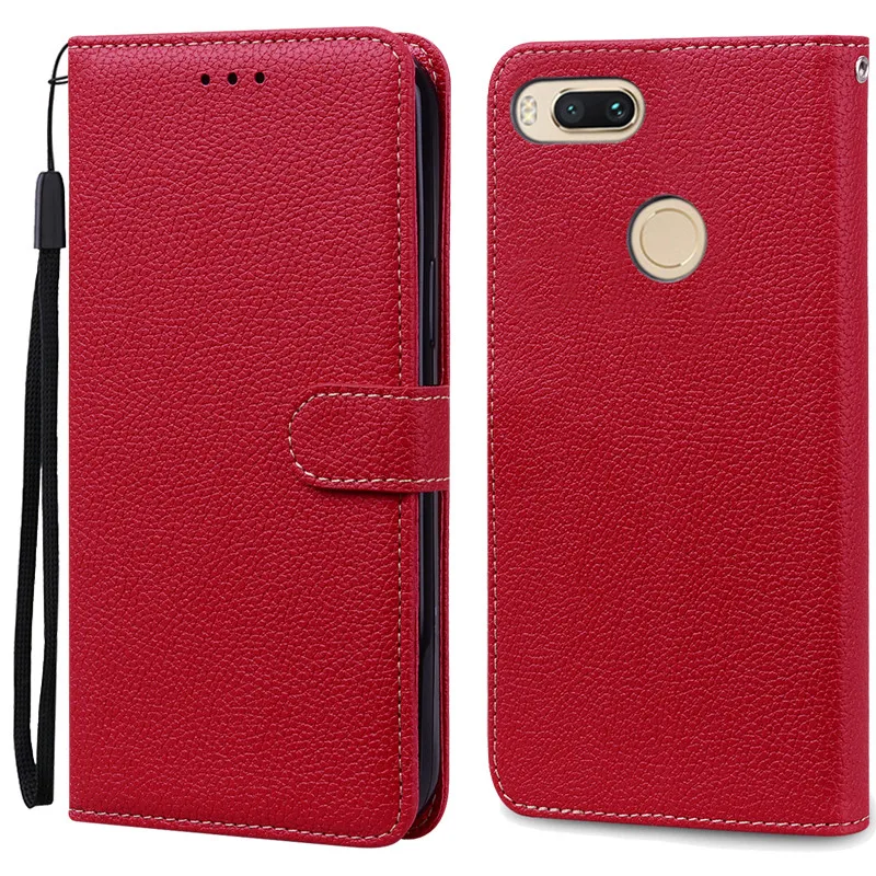 Leather Wallet Flip Case - Elegant Protective Cover with Bumper Coque and Storage Pockets