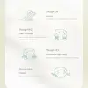 1/2/3 PCS Botanical Extracts Clear Watery Makeup Remover Oil Light, Emulsifiable, Gentle Cleansing Botanical Cleansing Oil 6