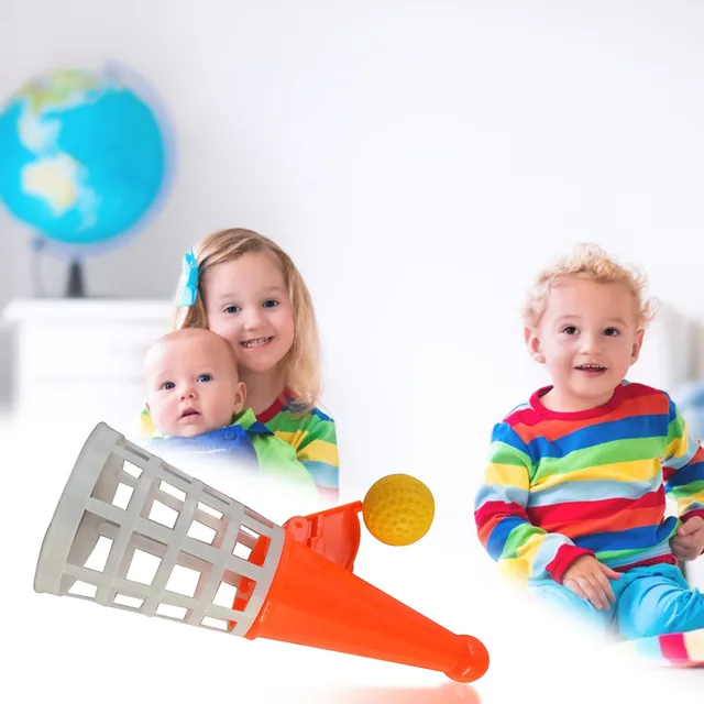 Board Suspended Kids Balance For Children Pipe Blow Toy Game Blowing Family Board Training Rod for 1 Year Old Magnetic 6