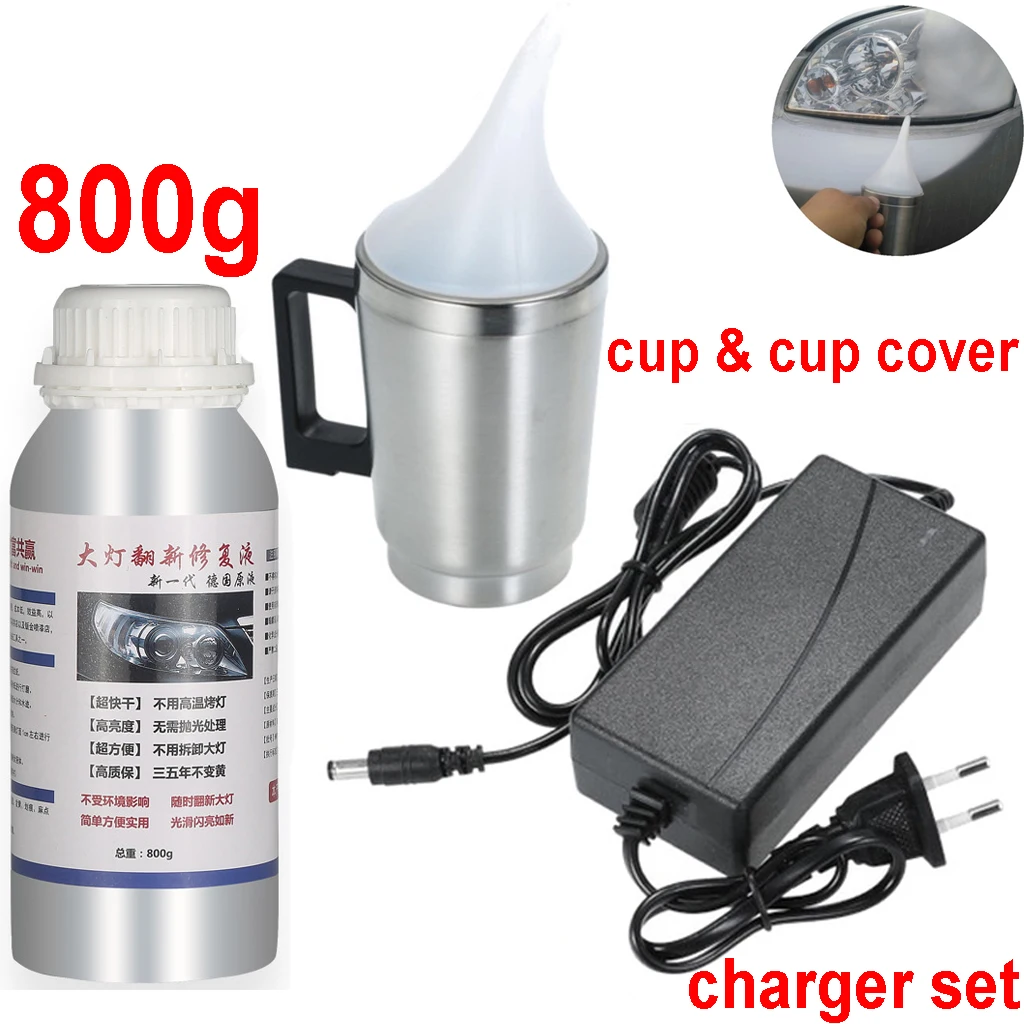 Car Headlights Renovation Polishing Kit Headlight Restoration Kit