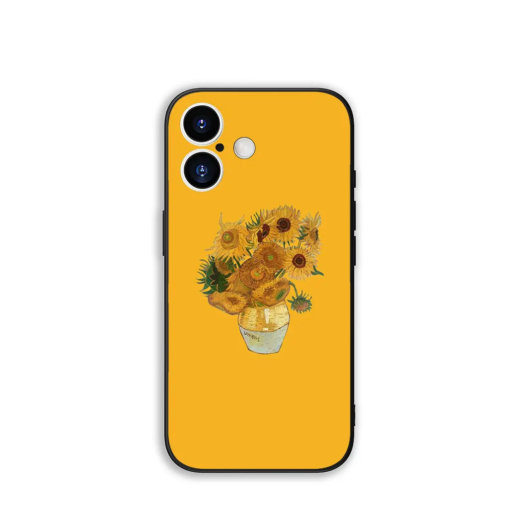 Starry Night Van Gogh Painting Phone Case - Artistic Design Protective Cover
