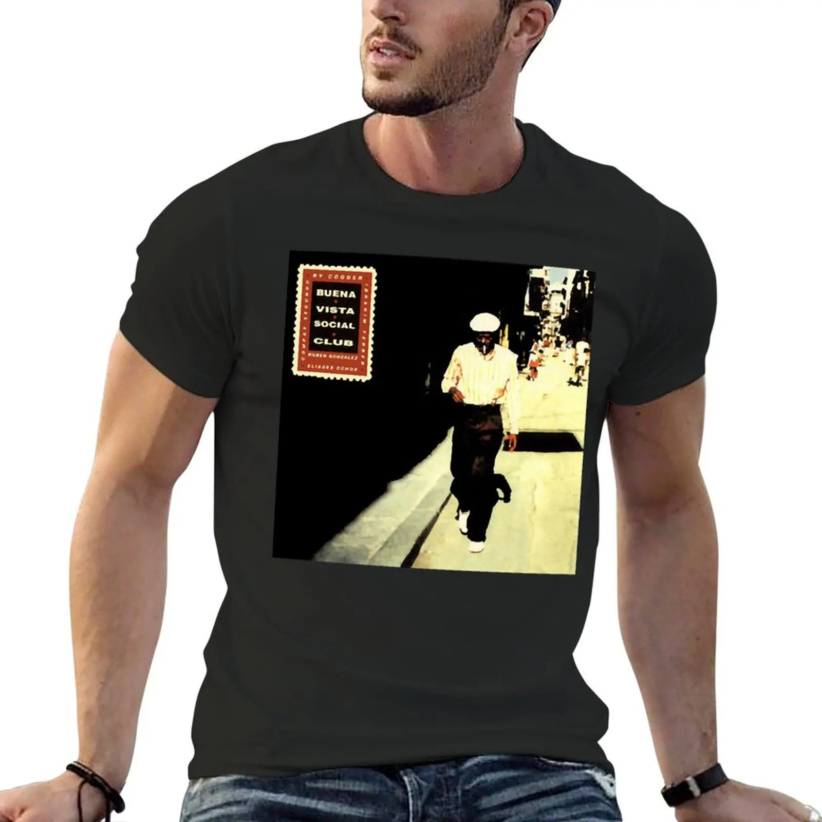 

Buena vista social club T-Shirt oversized plain anime stuff t shirts men