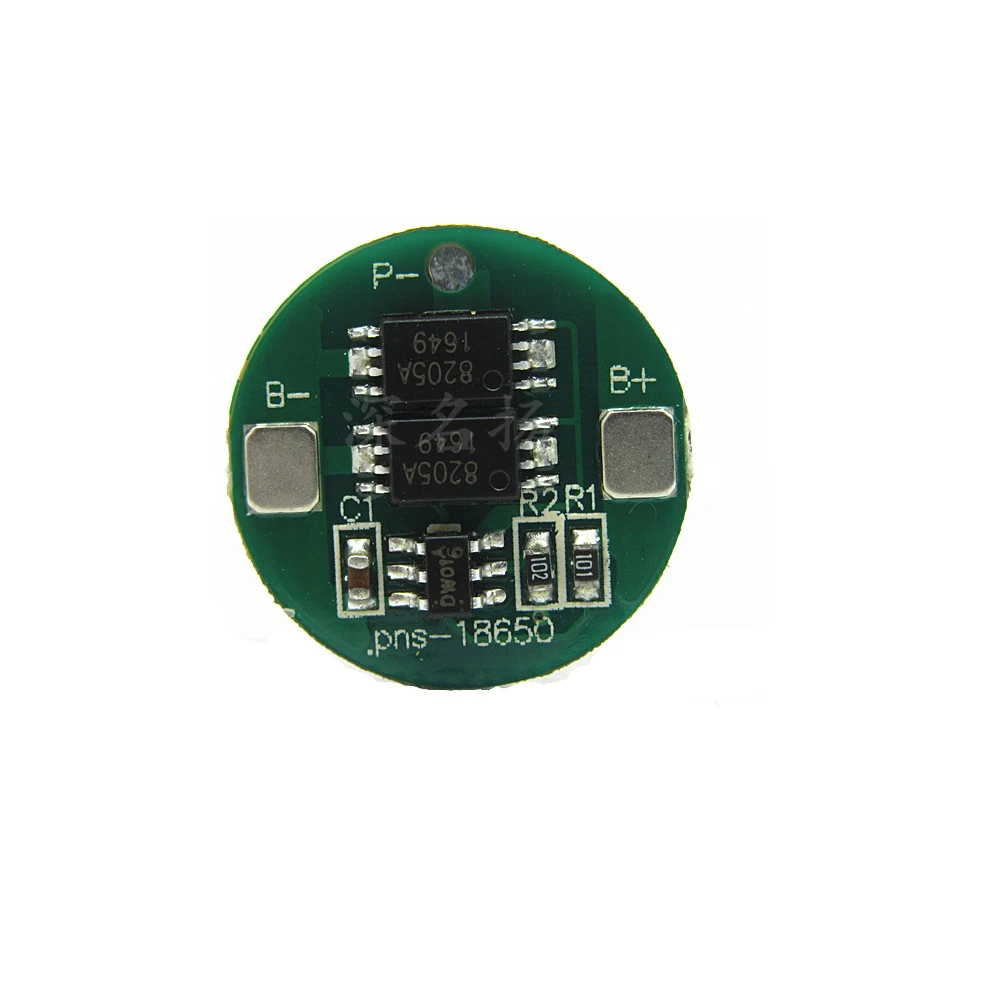 

5PCS Dual MOS Battery Protection 18650 Lithium Li-ion Battery High Voltage Detection Circuit Module Board Overcurrent Detection