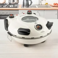 The Original Piezano Pizza Oven by Granitestone - Countertop 800°F Brick Oven Pizza - Make Crispy Crust Pizzeria Pizza at Home 1