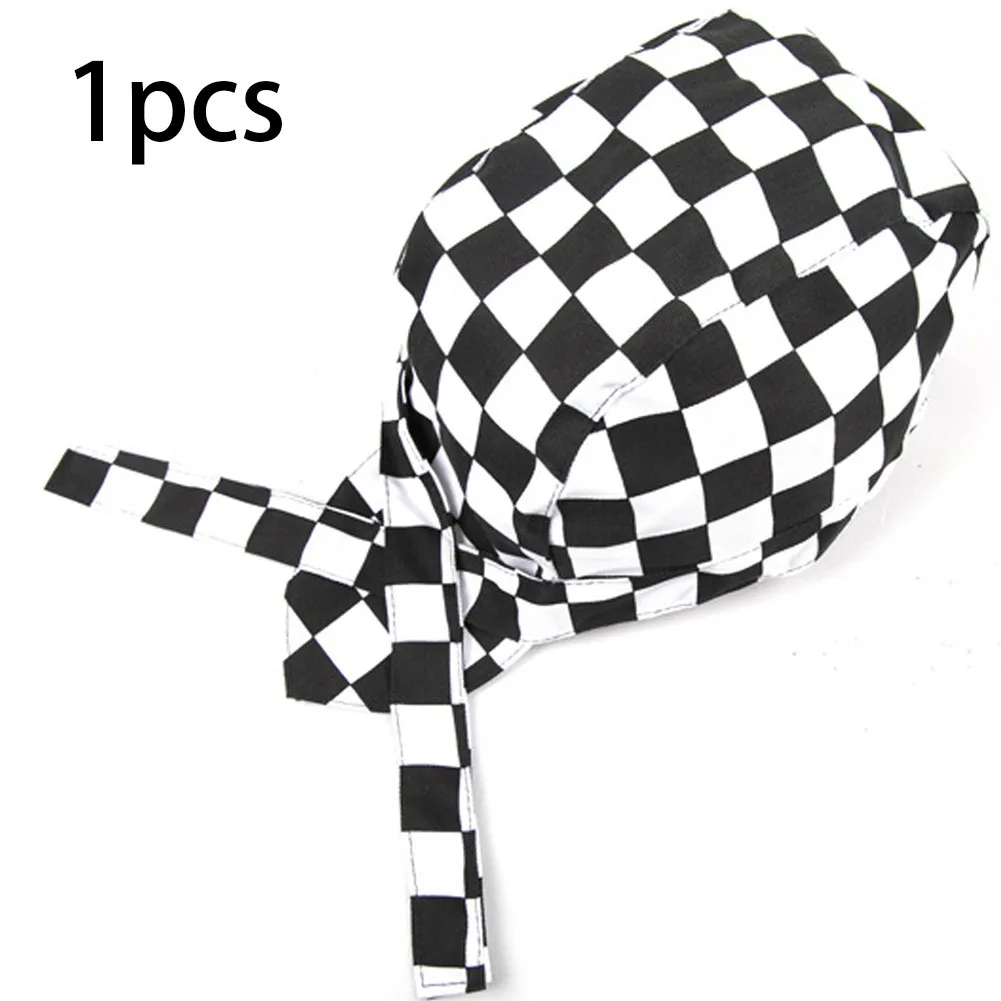 Unisex Chefs Hat Pirate Hat Catering Service Waiter Hats Skull Restaurant Dining Chef Kitchen Cooking Cap