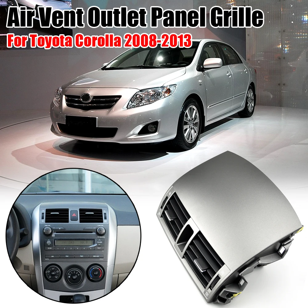 

High Quality Car A/C Air Conditioning Air Vent Outlet Panel Grille Cover For Toyota Corolla Altis E15 2007 2008 2009 2010 2011 2