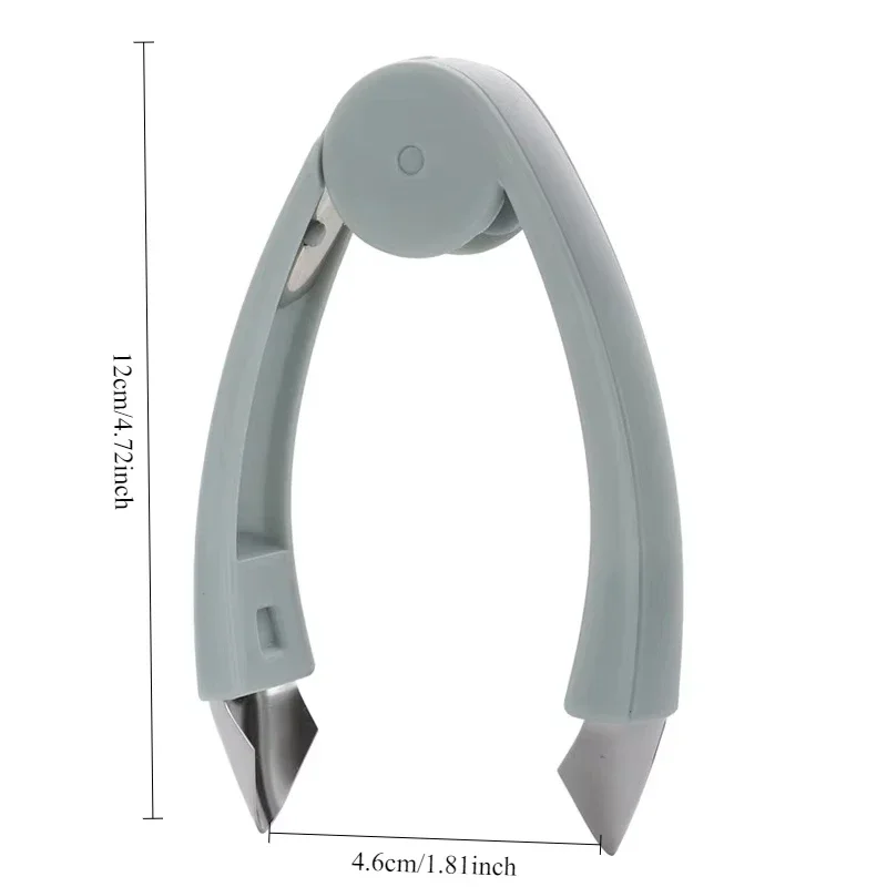 1PC Stainless Steel Pineapple Eye Peeler Knife Pointed Strawberry Seed Remover Clip Cutter Tweezers Fruit  kichen accessories