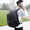 Customized large capacity 50L outdoor travel waterproof backpack for men's business office backpack with company logo 3