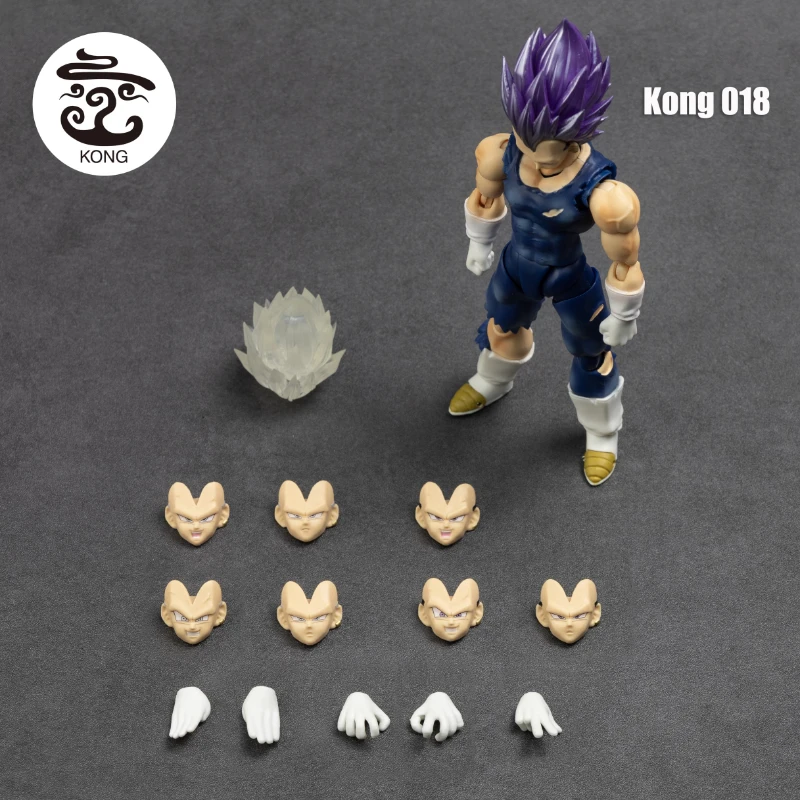 Dragon Ball Z Vegeta Son Goku Figura, Apto Demoníaco, Df Shf Figuarts,  Estatueta de Manga Super Saiyajin, Figuras de Ação Kong Studio, Presente