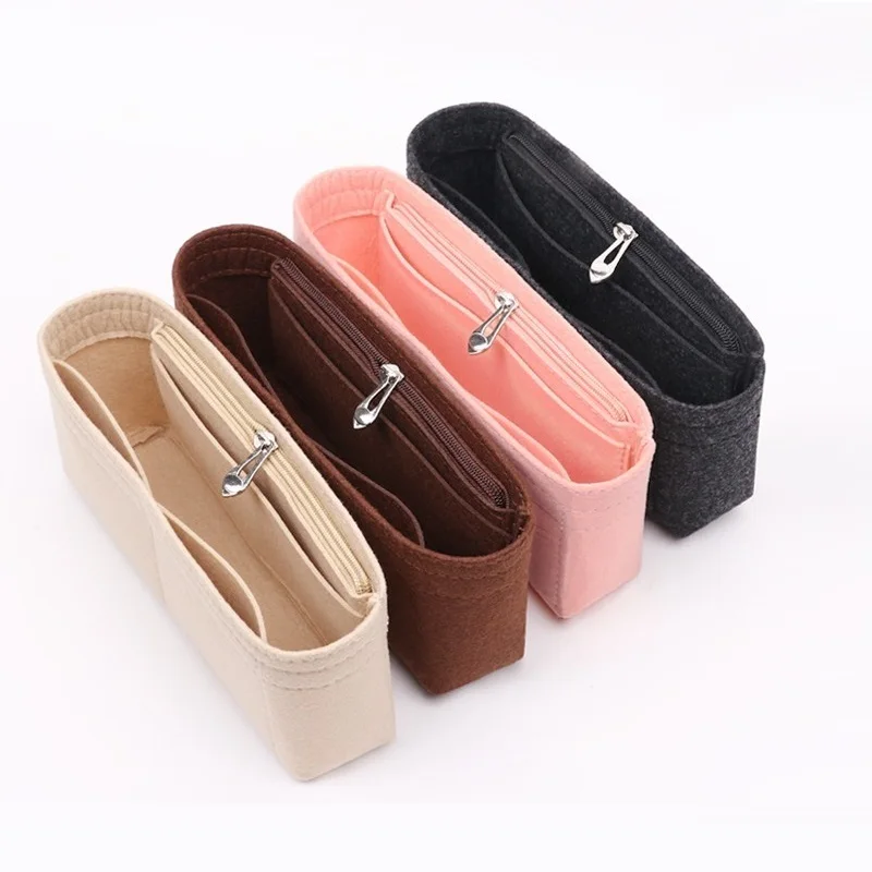 Felt Insert for LV Trousse 23 28 Toiletry Bag Inner Support Type Lined Cosmetic Bag Organizer