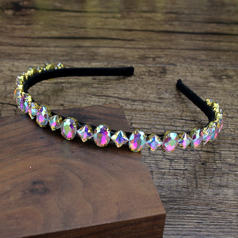 handmade sparkly crystals hairbands diamante hair jewelry rhinestone headbands for fashion women girls jewelry accessories,hair accessory