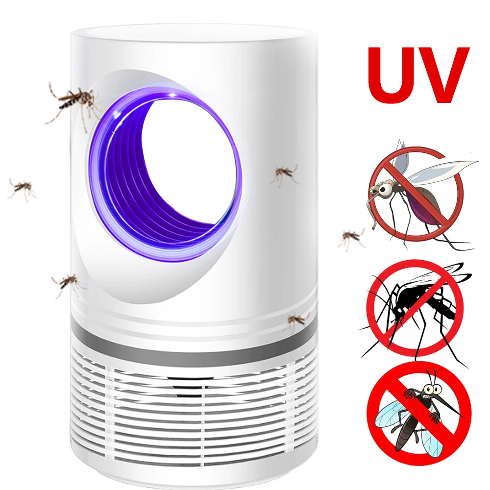 USB 킬러 램프 모기 킬러 전원, 이동식 곤충 트랩, 조용한 UV 킬러 램프, 해충 방제, 여름 모기 보호
