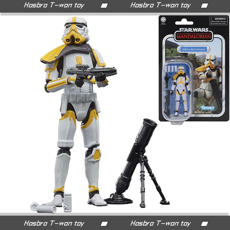 

Hasbro Star Wars The Vintage Collection Artillery Stormtrooper 3.75 Inch(10Cm) Action Figure Collectible Model with Accessories