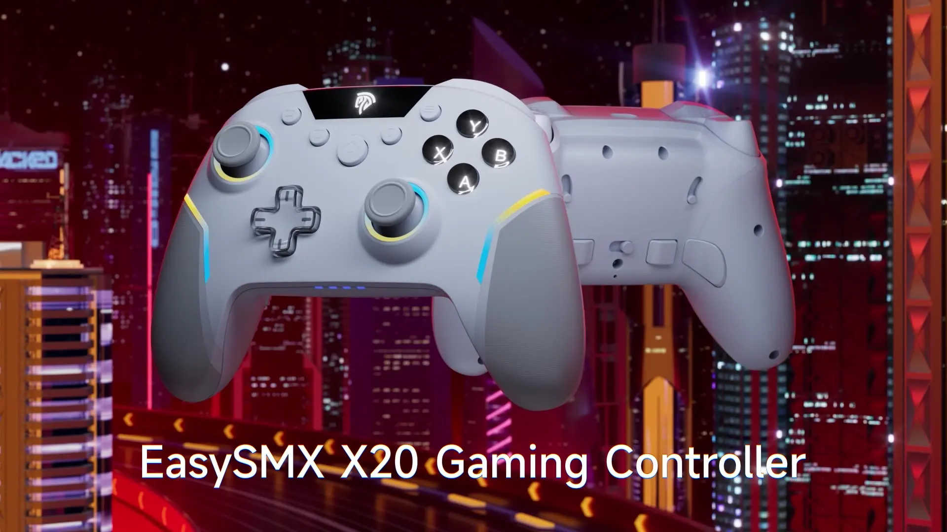 Беспроводной геймпад EasySMX X20 контроллер RGB совместимый с