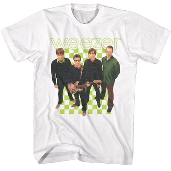 Weezer Band T Shirt Vintage Men Women Hip Hop Tee Fashion Short Sleeve Tshirt Oversized T-shirts Streetwear Tops Clothing 1