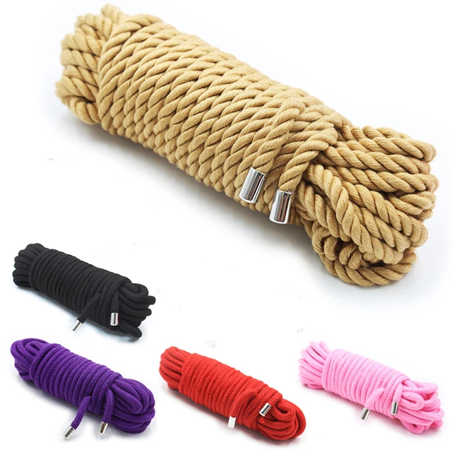 Bdsm Strong Rope Gag Cotton Rope Sex Products Slaves Bondage Sex Toys For  Female Adult Restraints Erotic Couple Sexy Gam - Bondage Gear - AliExpress