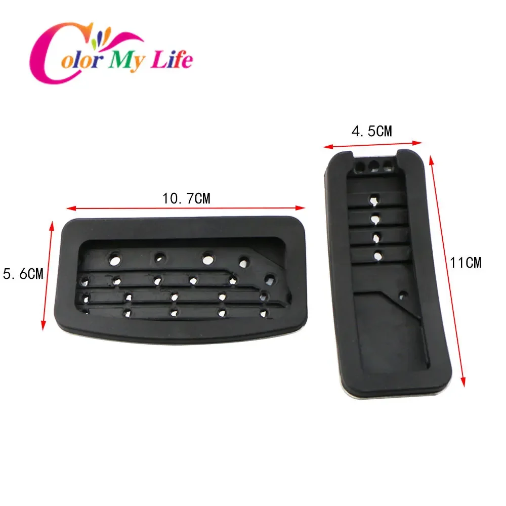 Stainless Steel Car Pedal Pad Cover AT MT Pedals for Mitsubishi ASX Outlander Lancer EX Eclipse Cross Pajero car accessories car pedals pedal cover stainless steel pedal cover