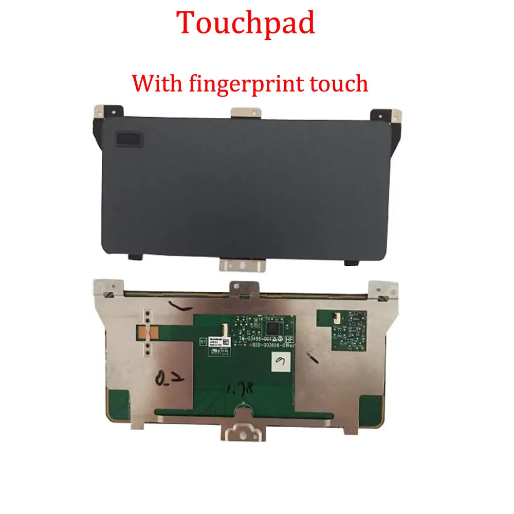 Black Laptop Touchpad With fingerprint touch For MSI PS63 / Modern 15 / GS75 Prestige 14 Prestige 15 P14 P15 New