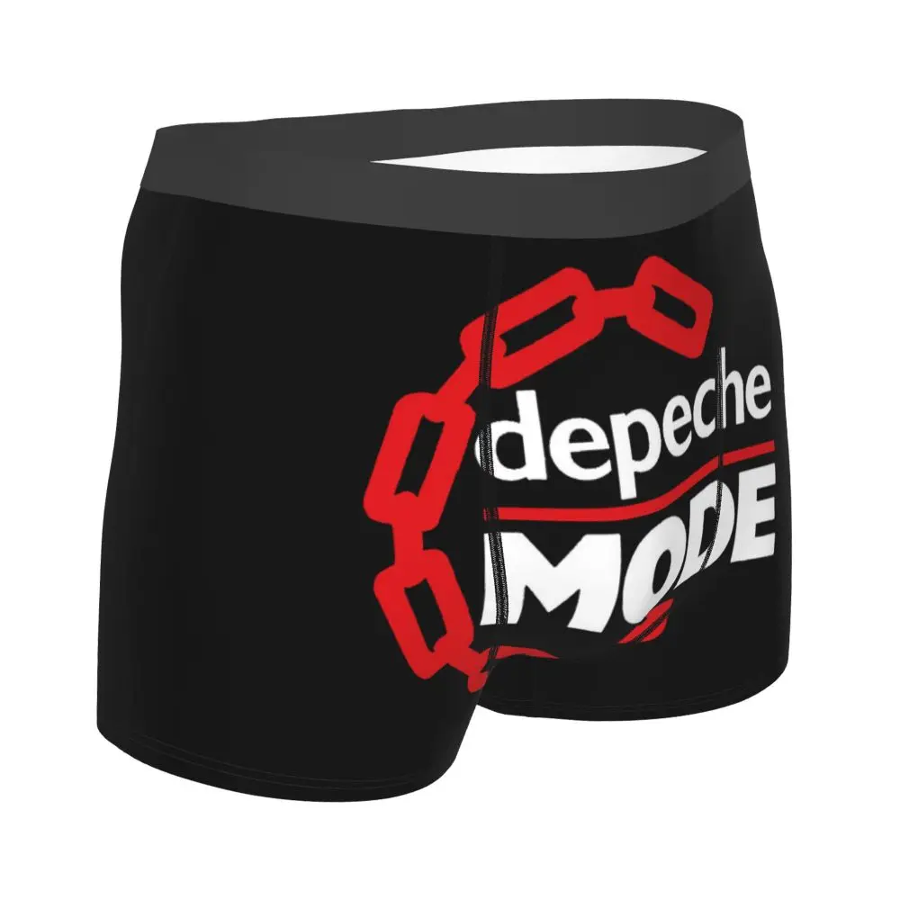 Custom Electronic Rock Depeche Cool Mode Boxers Shorts Men Briefs Underwear Cool Underpants