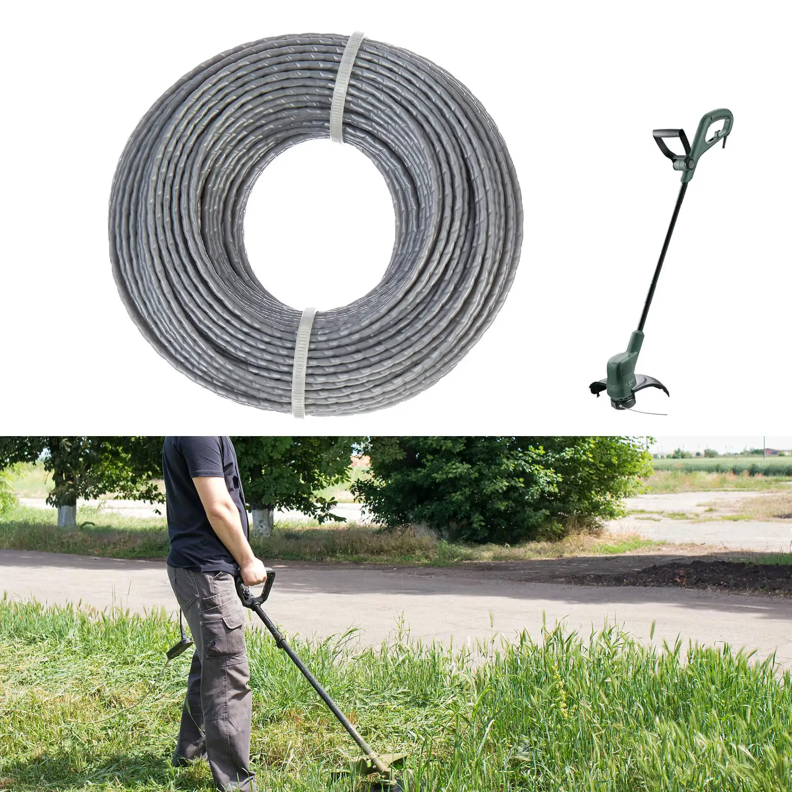 Electric Lawn Mower Trimmer Line Spool Thread Replacement Bosch F016800462 ART 24-36 24 M X 1.6 Mm